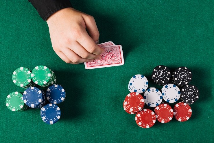 Andar Bahar live dealer table at mawartoto.com showing card distribution