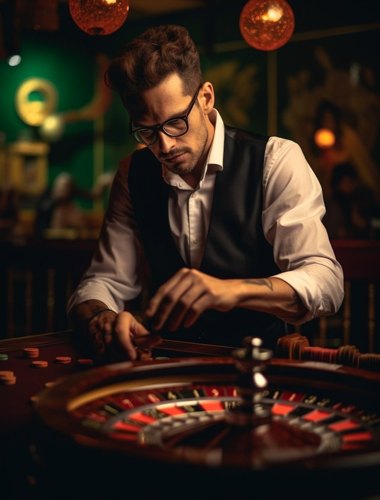 Live dealer studio setup for Kepala Number games on mawartoto.com